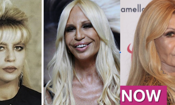 DONATELLA VERSACE – Come era e Come è